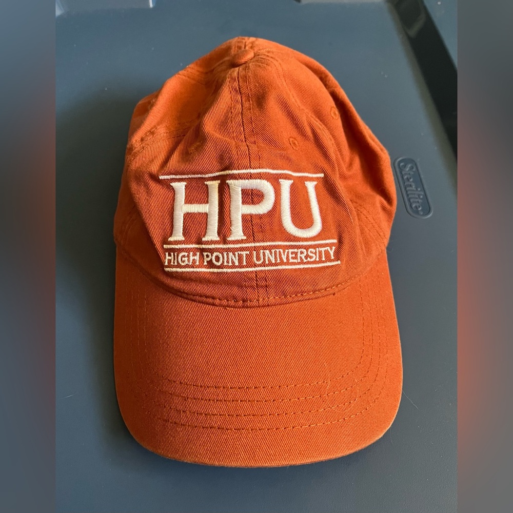 High Point University Orange HPU Baseball Cap
